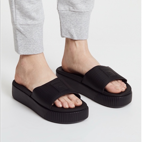 Puma Platform Slide Sandals - Picture 2 of 5